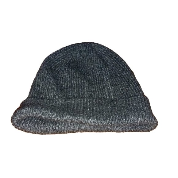 Givenchy Gray Wool Cashmere Gray Beanie Hat Has Defect See Photos - Picture 4 of 8